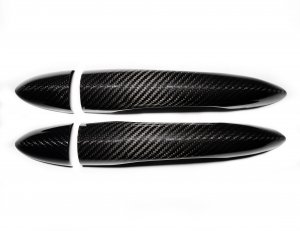 Alfa Romeo Stelvio Exterior Door Handle Set - Carbon Fiber - Feroce Carbon